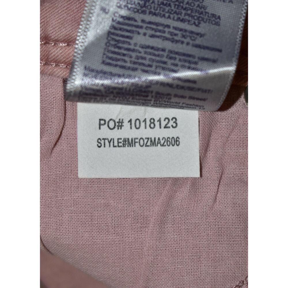 NWT NYDJ NOT YOUR DAUGHTERS JEANS Marilyn Straight Pink Ankle Cuff Jeans Size 14 - Picture 8 of 8